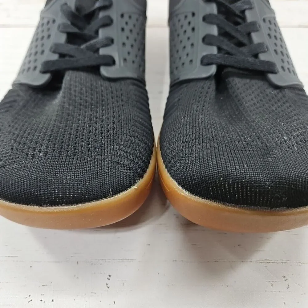 Whitin MensTrail Runner Barefoot Minimalist‎ Shoe Black EU 44 US 11 Wide